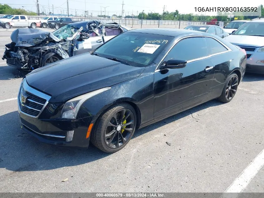 1G6AH1RX8G0163592 2016 Cadillac Ats Luxury Collection