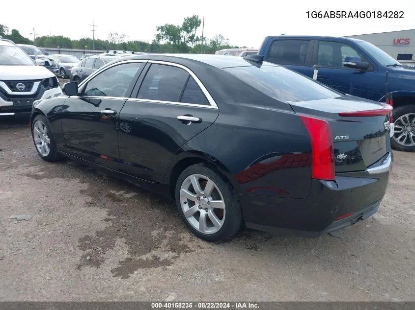 1G6AB5RA4G0184282 2016 Cadillac Ats Luxury Collection