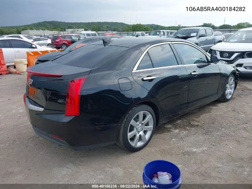 1G6AB5RA4G0184282 2016 Cadillac Ats Luxury Collection