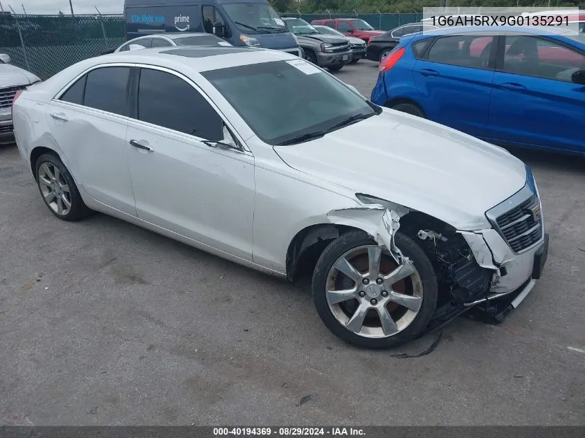 1G6AH5RX9G0135291 2016 Cadillac Ats Luxury Collection