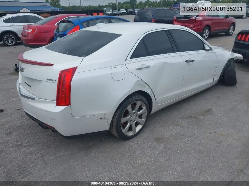 1G6AH5RX9G0135291 2016 Cadillac Ats Luxury Collection