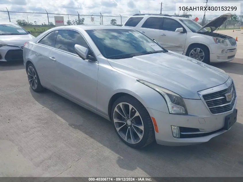 1G6AH1RX4G0153299 2016 Cadillac Ats Luxury Collection