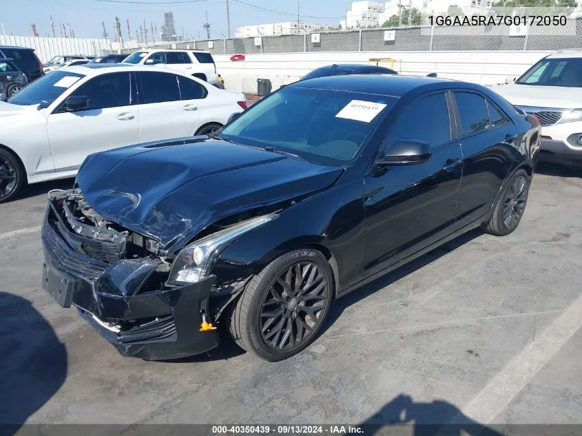 1G6AA5RA7G0172050 2016 Cadillac Ats Standard