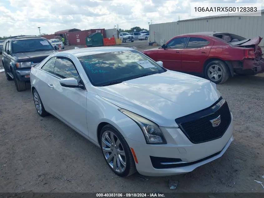 2016 Cadillac Ats Standard VIN: 1G6AA1RX5G0128383 Lot: 40383106