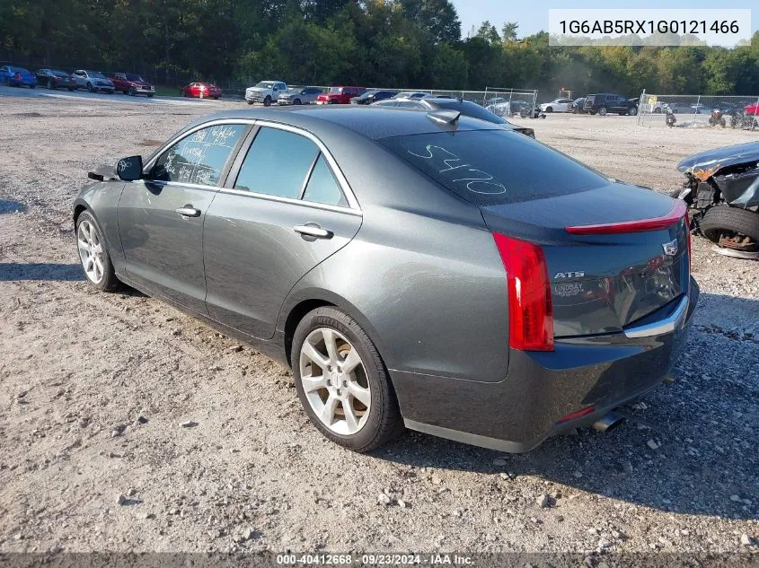 2016 Cadillac Ats Luxury Collection VIN: 1G6AB5RX1G0121466 Lot: 40412668