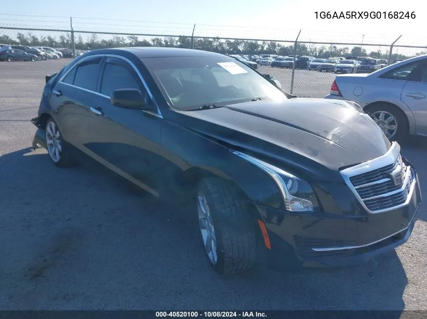 2016 Cadillac Ats Standard VIN: 1G6AA5RX9G0168246 Lot: 40520100