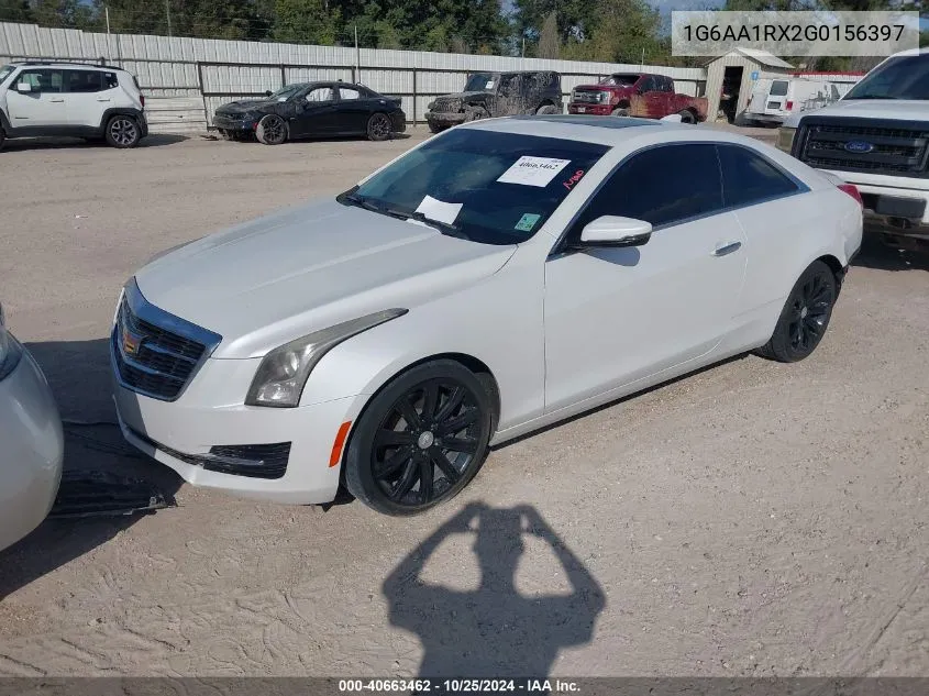 2016 Cadillac Ats Standard VIN: 1G6AA1RX2G0156397 Lot: 40663462