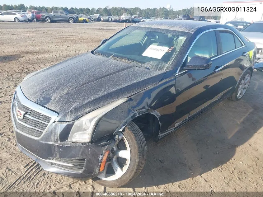 2016 Cadillac Ats Standard VIN: 1G6AG5RX0G011324 Lot: 40686218