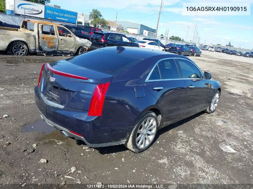 1G6AG5RX4H0190915 2017 Cadillac Ats