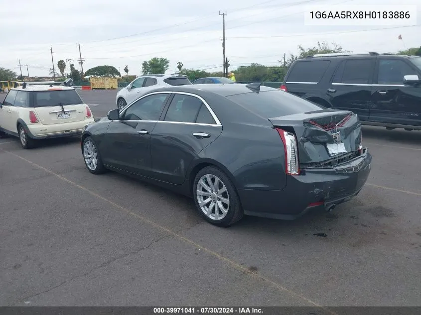 2017 Cadillac Ats Standard VIN: 1G6AA5RX8H0183886 Lot: 39971041