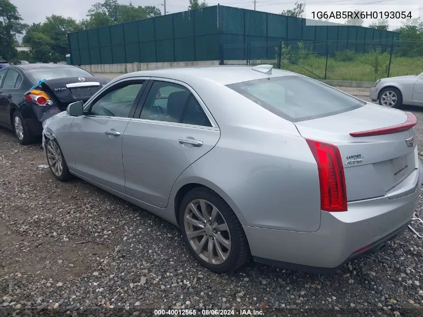 2017 Cadillac Ats Luxury VIN: 1G6AB5RX6H0193054 Lot: 40012565