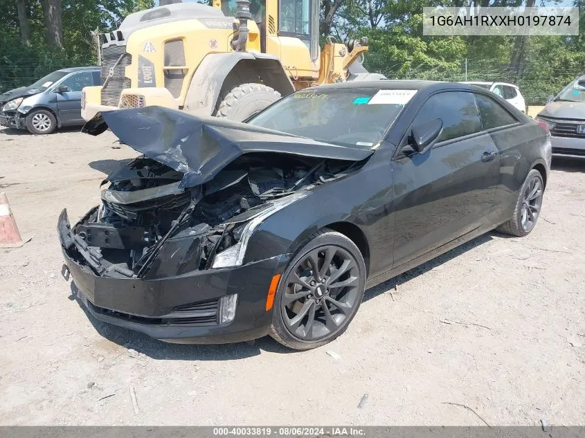 2017 Cadillac Ats Luxury Awd VIN: 1G6AH1RXXH0197874 Lot: 40033819