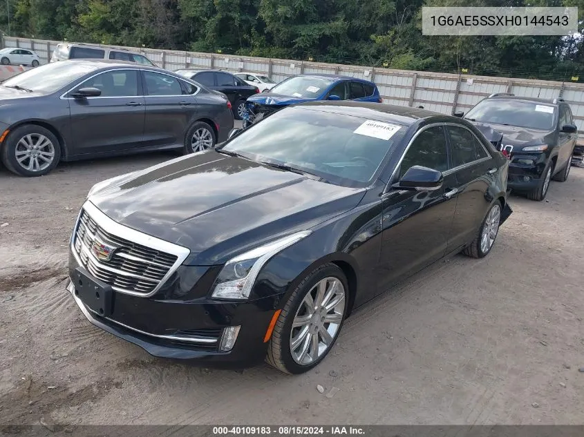 1G6AE5SSXH0144543 2017 Cadillac Ats Premium Luxury