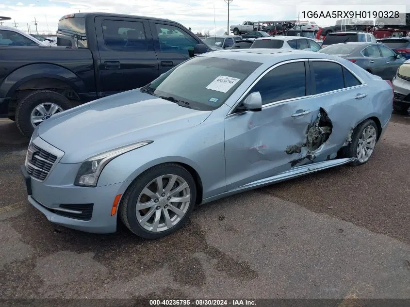 1G6AA5RX9H0190328 2017 Cadillac Ats Standard