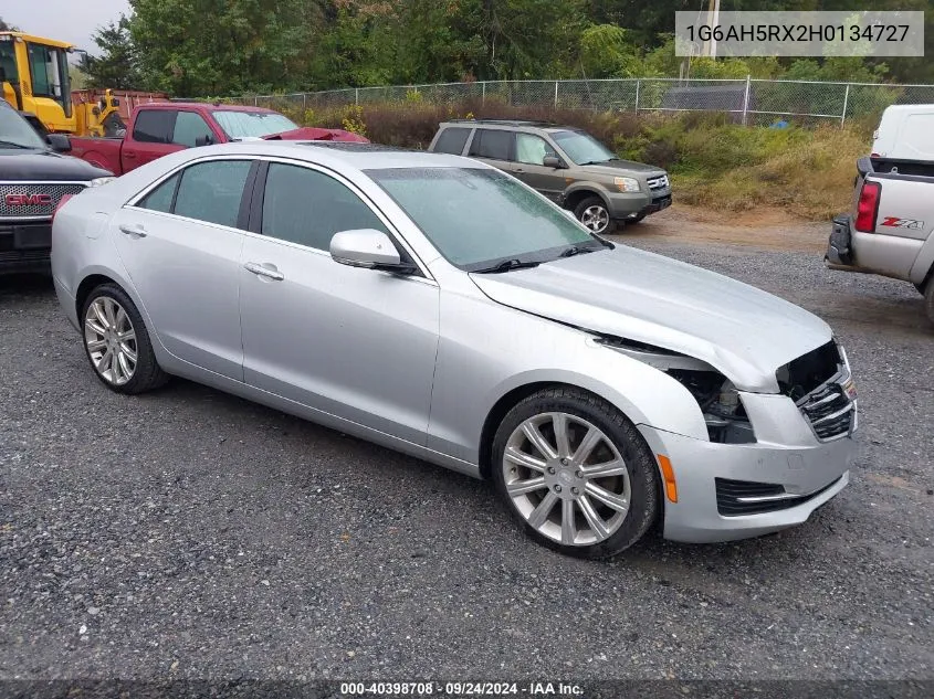 2017 Cadillac Ats Luxury VIN: 1G6AH5RX2H0134727 Lot: 40398708