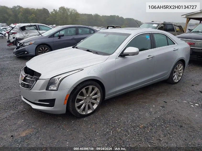 2017 Cadillac Ats Luxury VIN: 1G6AH5RX2H0134727 Lot: 40398708