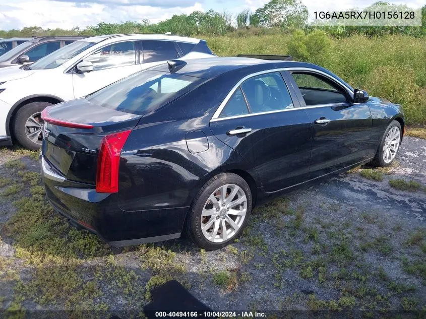 2017 Cadillac Ats Standard VIN: 1G6AA5RX7H0156128 Lot: 40494166