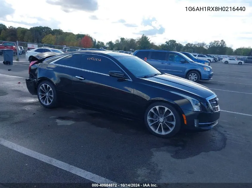 2017 Cadillac Ats Luxury VIN: 1G6AH1RX8H0216440 Lot: 40584872