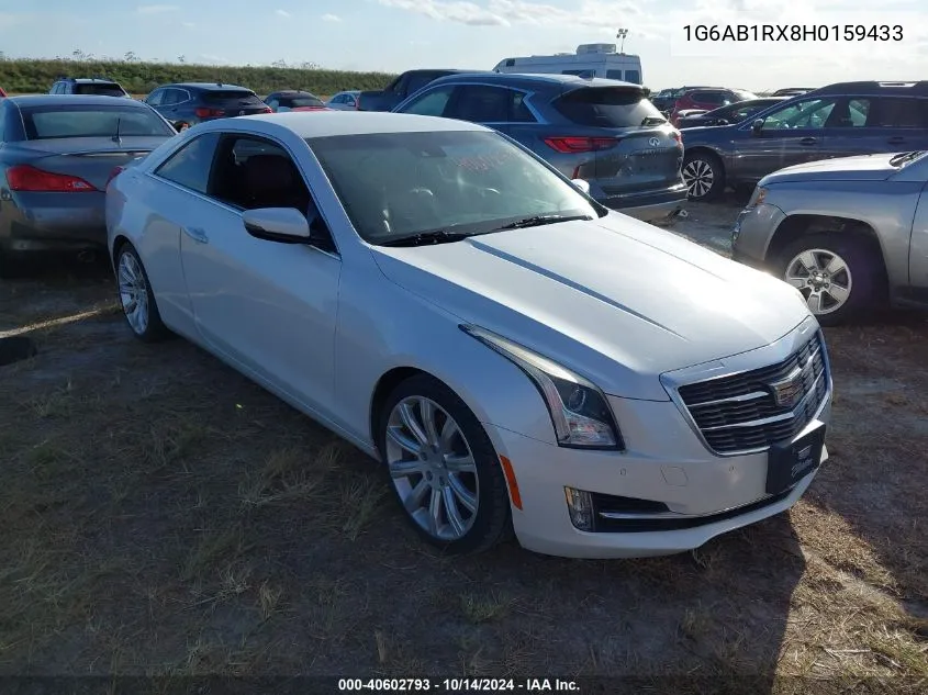 2017 Cadillac Ats Luxury VIN: 1G6AB1RX8H0159433 Lot: 40602793