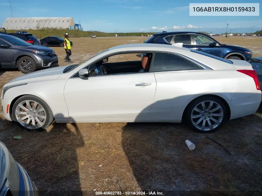 2017 Cadillac Ats Luxury VIN: 1G6AB1RX8H0159433 Lot: 40602793