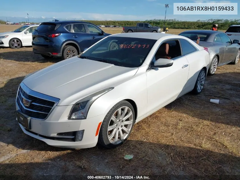 2017 Cadillac Ats Luxury VIN: 1G6AB1RX8H0159433 Lot: 40602793