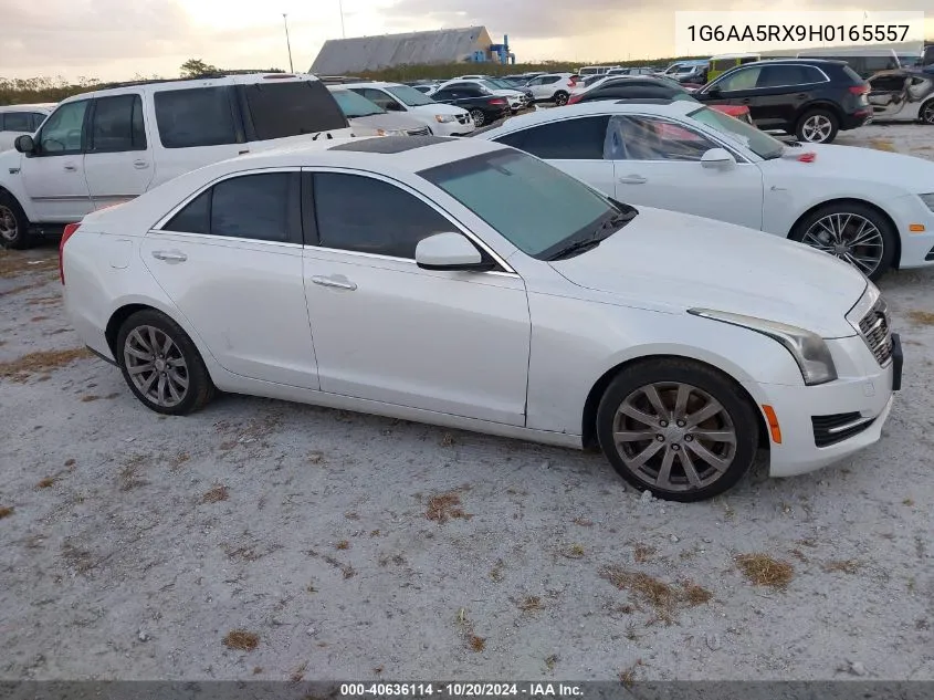 2017 Cadillac Ats VIN: 1G6AA5RX9H0165557 Lot: 40636114