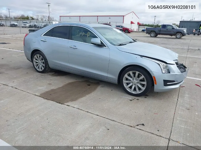 2017 Cadillac Ats Standard VIN: 1G6AG5RX9H0208101 Lot: 40750914