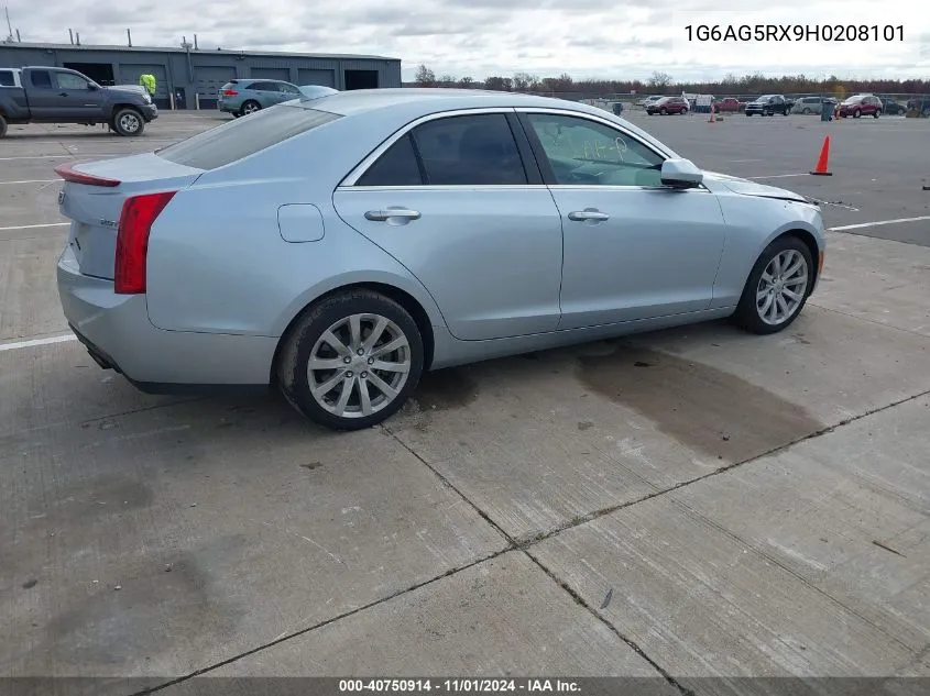 2017 Cadillac Ats Standard VIN: 1G6AG5RX9H0208101 Lot: 40750914