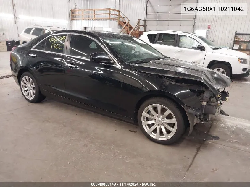 2017 Cadillac Ats Standard VIN: 1G6AG5RX1H0211042 Lot: 40853149