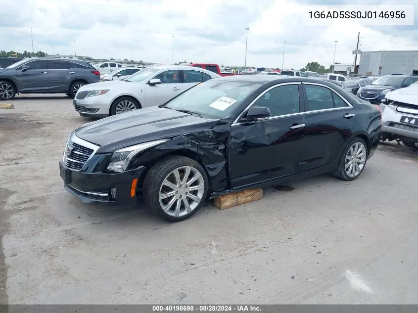 2018 Cadillac Ats Premium Performance VIN: 1G6AD5SS0J0146956 Lot: 40198698