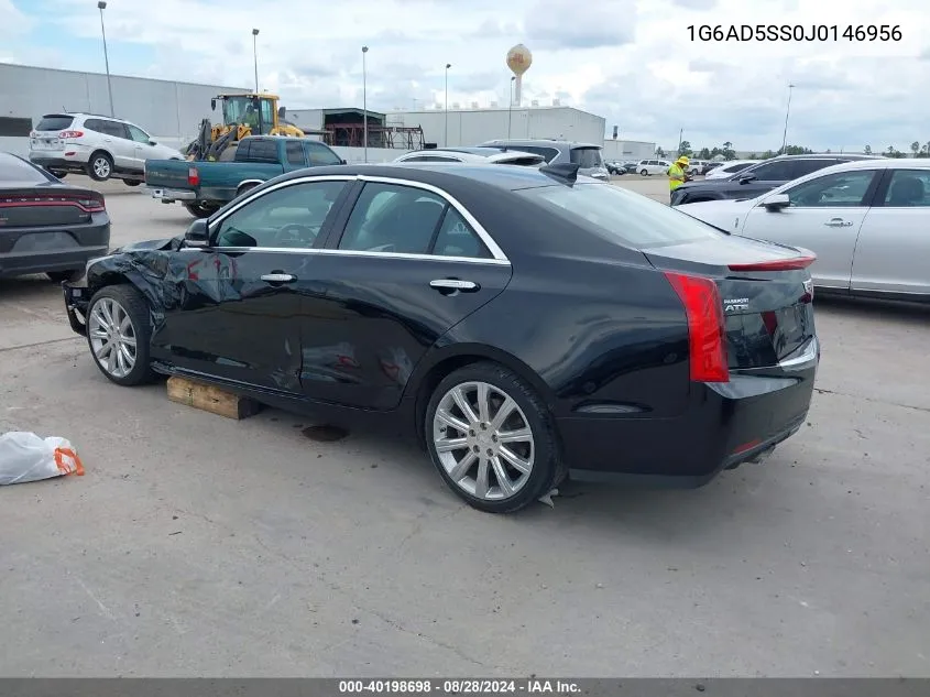 2018 Cadillac Ats Premium Performance VIN: 1G6AD5SS0J0146956 Lot: 40198698