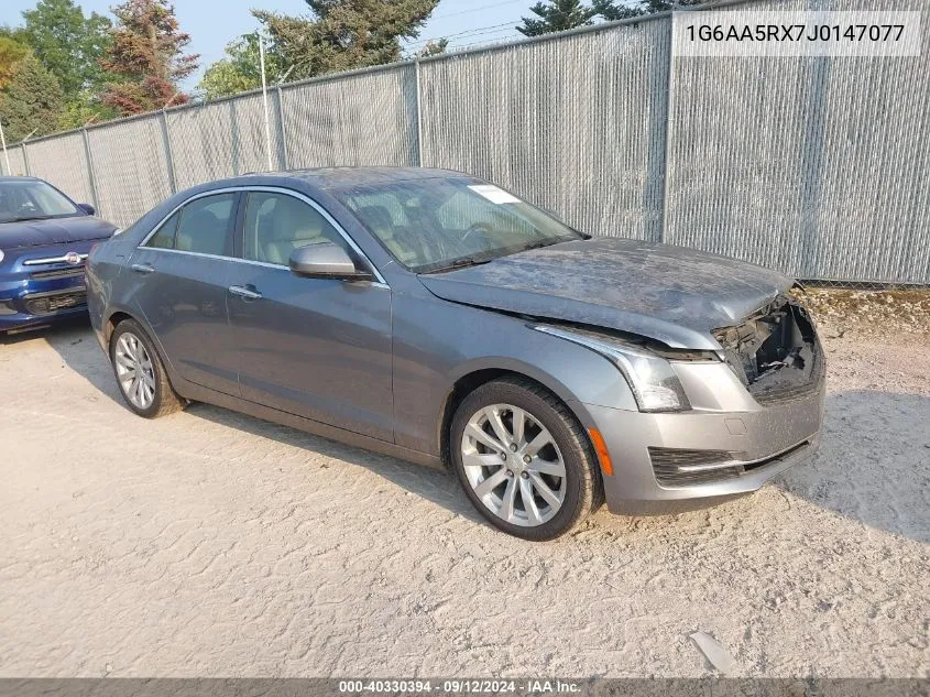 2018 Cadillac Ats VIN: 1G6AA5RX7J0147077 Lot: 40330394