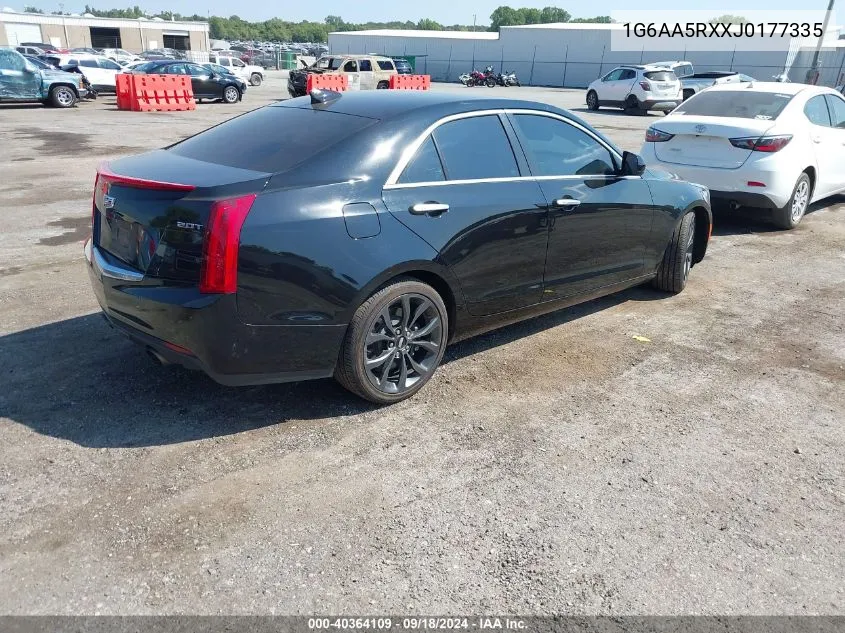 2018 Cadillac Ats VIN: 1G6AA5RXXJ0177335 Lot: 40364109