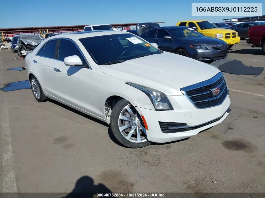 2018 Cadillac Ats Luxury VIN: 1G6AB5SX9J0112225 Lot: 40752884