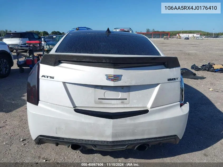 2018 Cadillac Ats Standard VIN: 1G6AA5RX4J0176410 Lot: 40867606