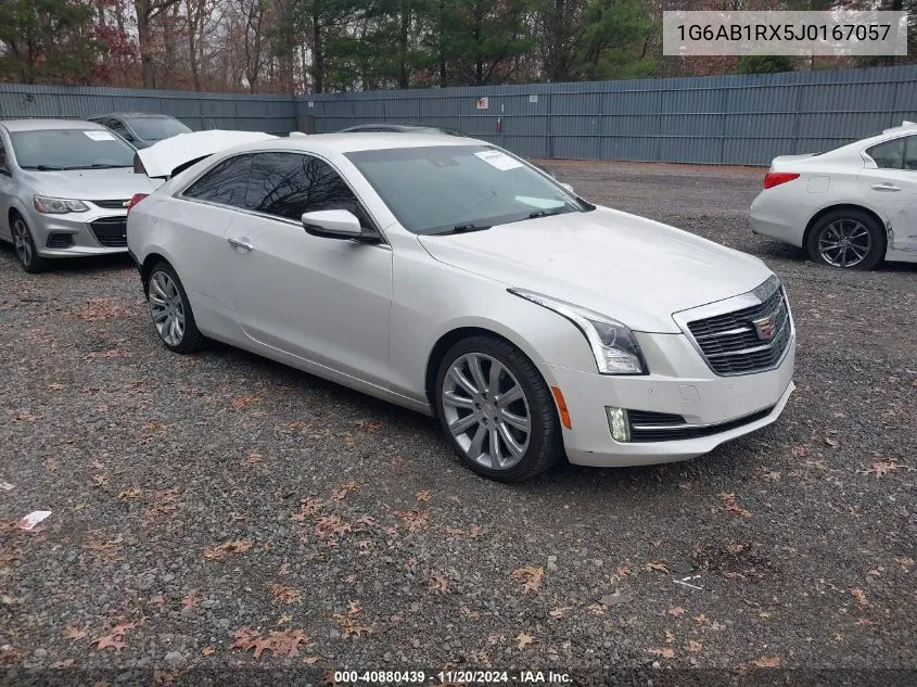 2018 Cadillac Ats Luxury VIN: 1G6AB1RX5J0167057 Lot: 40880439