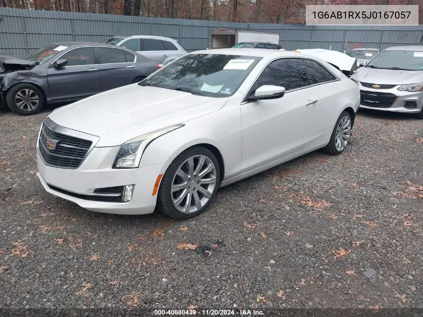 2018 Cadillac Ats Luxury VIN: 1G6AB1RX5J0167057 Lot: 40880439