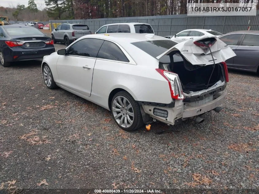 2018 Cadillac Ats Luxury VIN: 1G6AB1RX5J0167057 Lot: 40880439