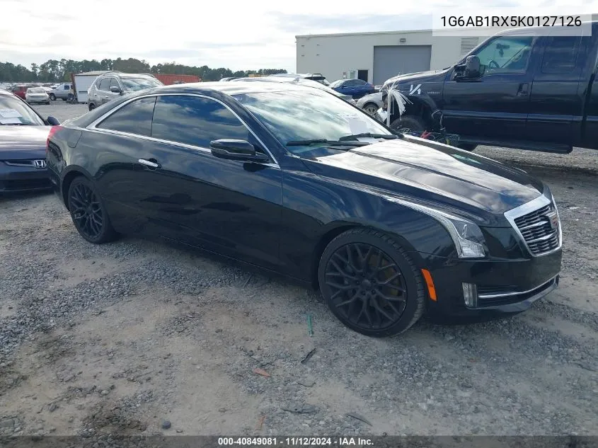 2019 Cadillac Ats Luxury VIN: 1G6AB1RX5K0127126 Lot: 40849081