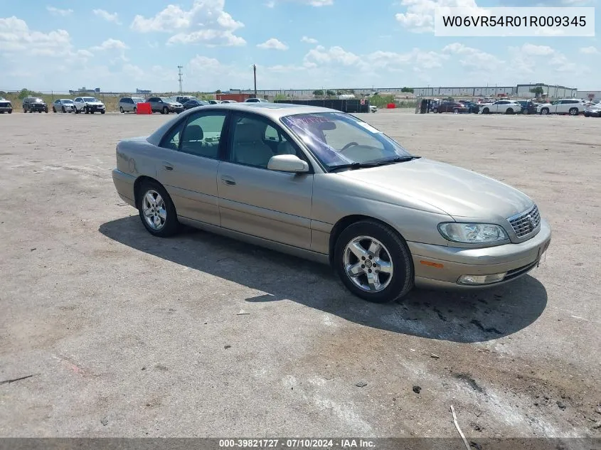 2001 Cadillac Catera Standard VIN: W06VR54R01R009345 Lot: 39821727