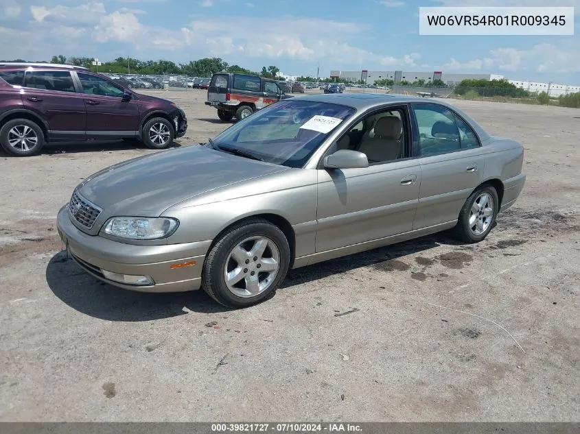 2001 Cadillac Catera Standard VIN: W06VR54R01R009345 Lot: 39821727