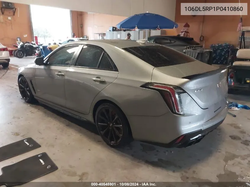 1G6DL5RP1P0410860 2023 Cadillac Ct4-V Blackwing