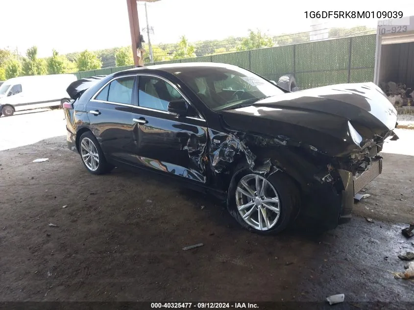 1G6DF5RK8M0109039 2021 Cadillac Ct4 Premium Luxury