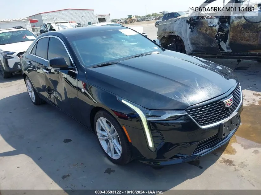 1G6DA5RK4M0115483 2021 Cadillac Ct4 Luxury