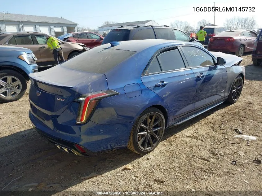 1G6DD5RL6M0145732 2021 Cadillac Ct4 V-Series