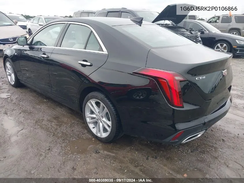 1G6DJ5RK2P0106866 2023 Cadillac Ct4 Luxury