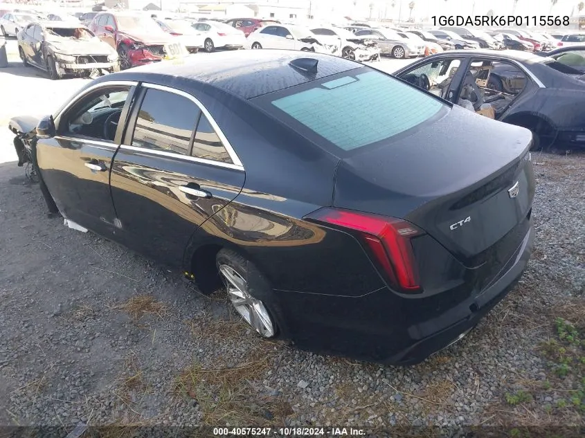 1G6DA5RK6P0115568 2023 Cadillac Ct4 Luxury