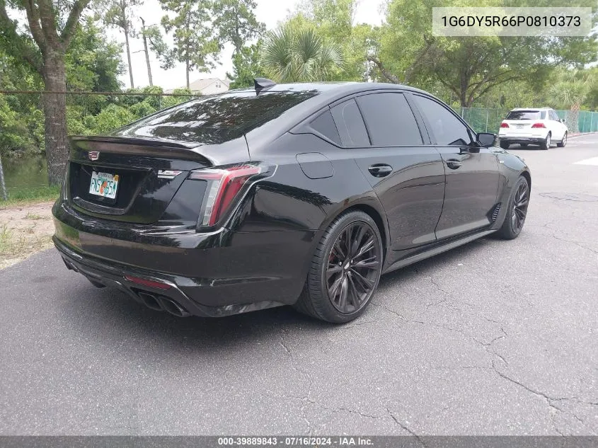 2023 Cadillac Ct5-V V-Series Blackwing VIN: 1G6DY5R66P0810373 Lot: 39889843