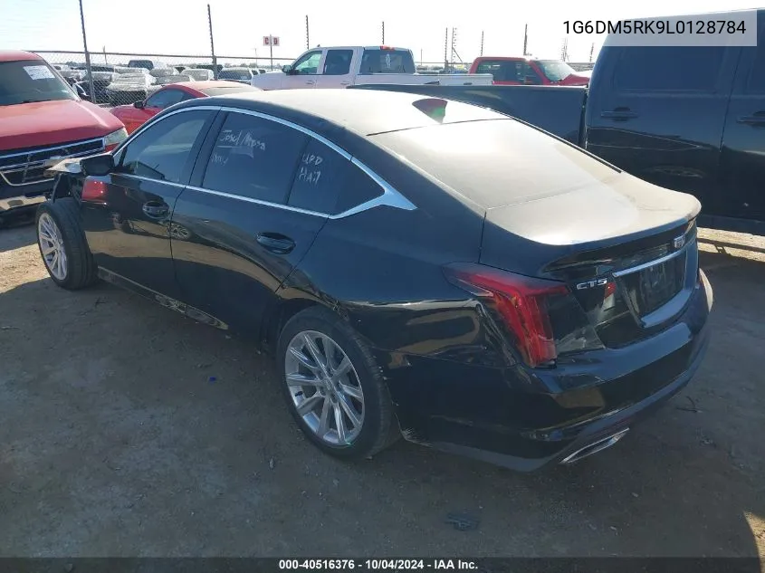 2020 Cadillac Ct5 Luxury VIN: 1G6DM5RK9L0128784 Lot: 40516376