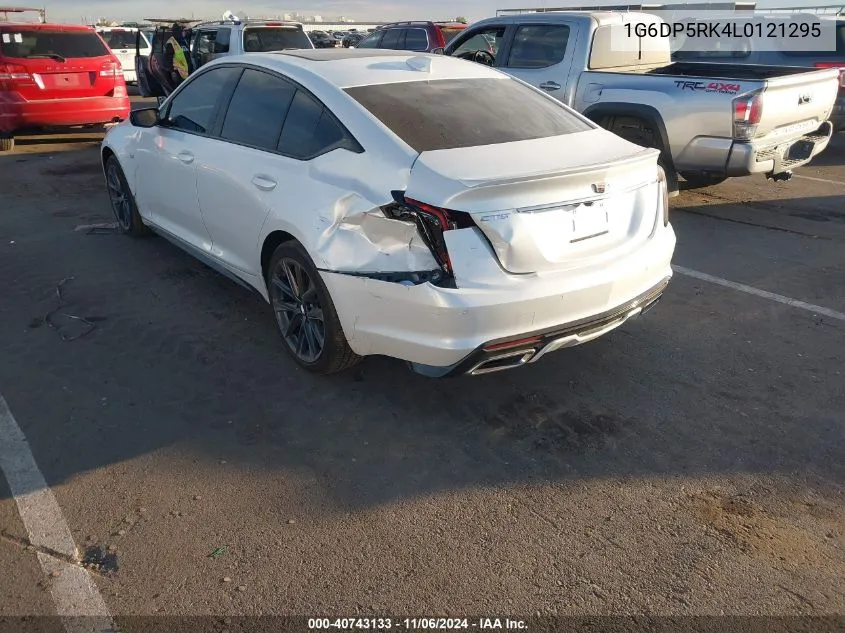 2020 Cadillac Ct5 Sport VIN: 1G6DP5RK4L0121295 Lot: 40743133